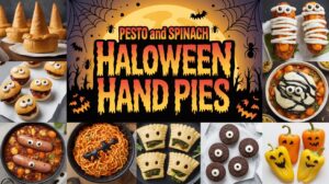 Read more about the article Pesto and Spinach Halloween Hand Pies 🎃
